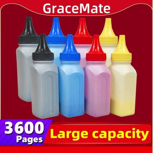 2 set Color EA powder CLT 407 CLT-407 CLT-K407S for Samsung CLP-320 CLP-325 CLP-326 CLX-3180 CLX-3185 refill toner powder