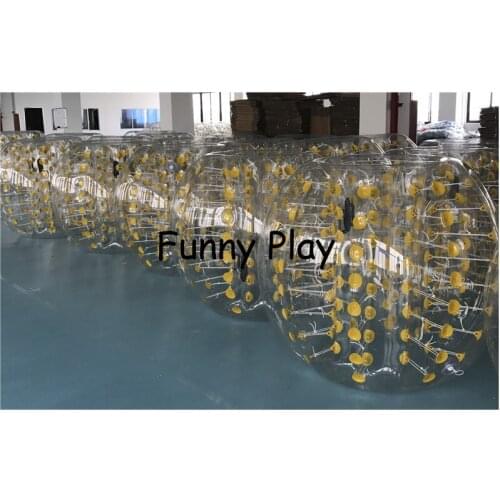 Full body costumes inflatable body suit grass zorb ball outdoor football game ball Bubble soccer Body Zorbing
