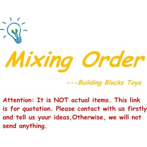 MOC Bricks Building Blocks Toys Mixing orders Pick up by myself Figure Headgear accessories Figures plate tiles kids DIY gifts