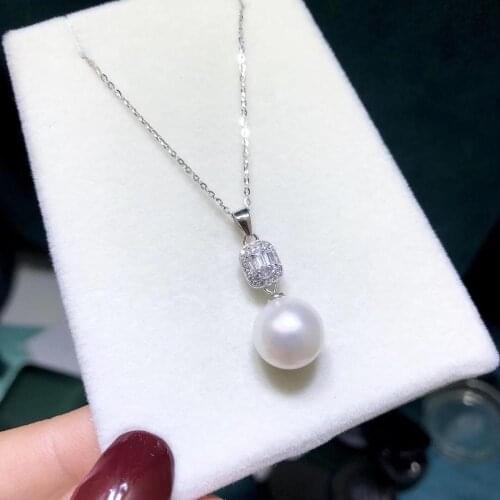 NEW 925 Sterling Silver Pendant Mountings Base Findings Jewelry Parts Fittings Accessories for Pearls Stones Crystal Coral Agate