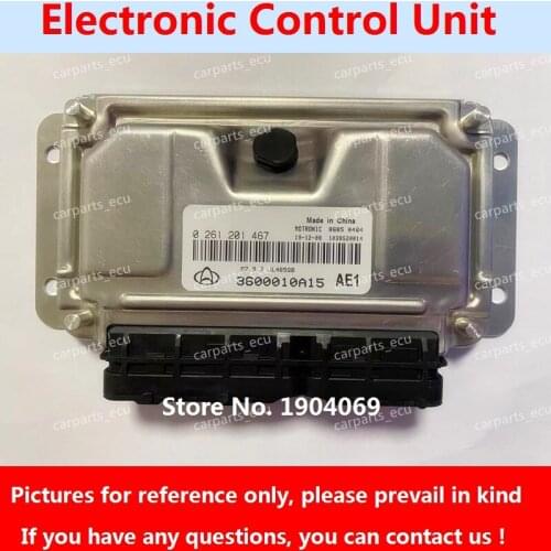 Engine Computer Board 0261207986 3600010-03 JL474Q M7.9.7 ECU 0261208675 3600010-09/0261201467 3600010A15 465QB For CHANASTAR