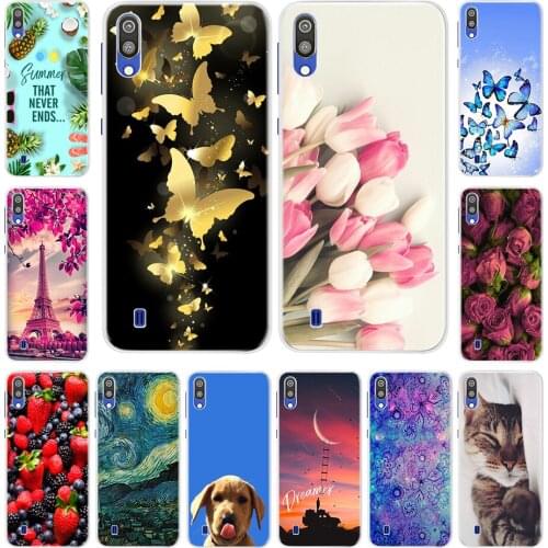 Cute Cartoon Animal Pattern Case For Samsung M10 M105F Soft Silicone TPU Cover Phone Case For Samsung Galaxy M 10 M105 SM-M105F