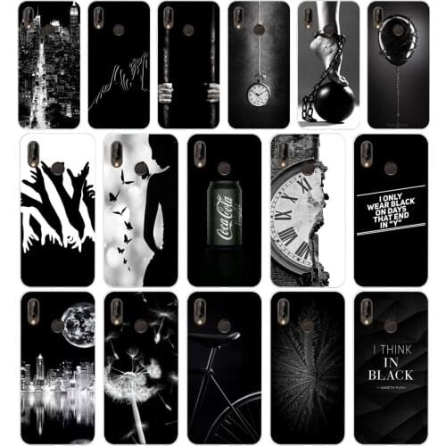 194H Character Soft Silicone Tpu Cover Case for huawei Nova 3 3i p smart