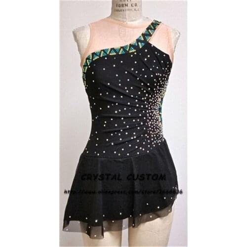 Custom Figure Skating Dress Graceful New Brand Women Ice Skating Dresses For Competition DR3876