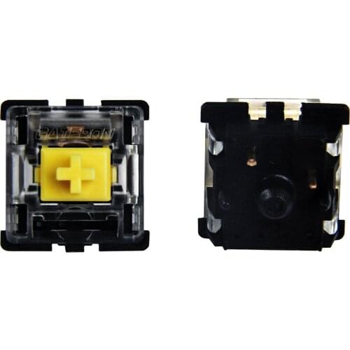 Transparent Clear Wholesales 110pcs\lot Gateron MX switches 3 pin 5 pin Switches Shaft for MX Mechanical keyboard