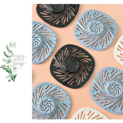 Kitchen Bathroom Anti-Blocking Floor Drain Cover Suction-Type Drain Hair Filter Cover Sewer Anti-Clogging Filter Floor Drain