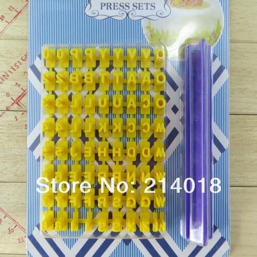Biscuit Decorating Cake(co-010) cookies mould Cookie Stamp Press Alphabets&Numbers Shape Cookie Cutter Mold