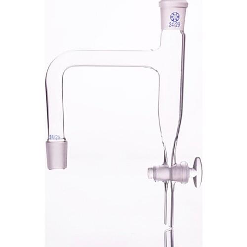 Water separator with glass piston valve 24/29,Oil Water Decanter Separator with Glass Stopper Distillation