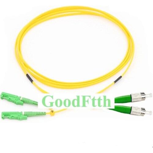 Fiber Patch Cord Jumper E2000/APC-FC/APC FC-E2000 APC SM Duplex GoodFtth 100-500m
