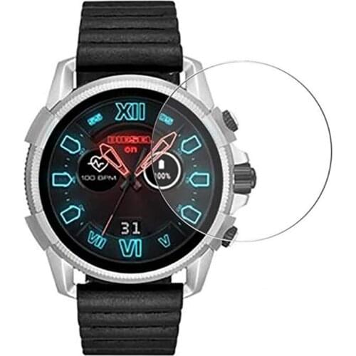 Tempered Glass Screen Protector For Diesel On Full Guard 2.5 Touchscreen Watch Full Coverage Screen Protector Cover Protection