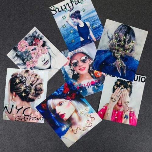 1 Pcs Large Fashion Patch on Clothes Decorative T-shirt Sew on Patches Sequin Beaded Applique for Clothing Accessories