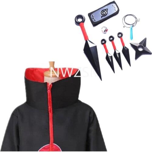Anime Accessories Ninja Hatake Kakashi Uchiha Sasuke Kunai Shuriken Akatsuki Throwing Weapon Props Cosplay Toy Darts