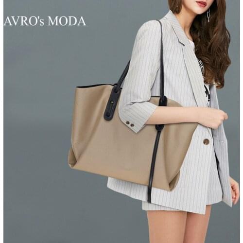 AVROs MODA Fashion Casual Shoulder Bags For Women 2020 High Quality Ladies Luxury Waterproof Handbags Tote Oxford Cloth Bag