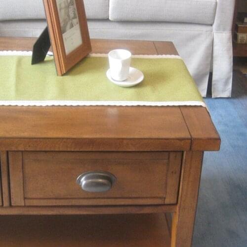 Rustic Natural Jute Decor Tablecloth Imitated Linen Table Runner for Wedding Part Table Decornation table cloth Decorative beds