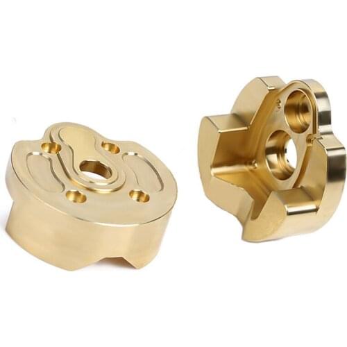 For RC Cars Axial Capra1.9 UTB / SCX10 III Axles Brass Weight Counter Counterweights Heavy Weight Balance Portal Drive Housing