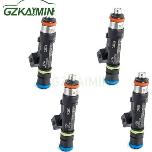 Set 4pcs 0280158827 1300cc Fuel Injector nozzle modified nozzle High Impedance fuel nozzle for Honda Audi Mazda Dodge