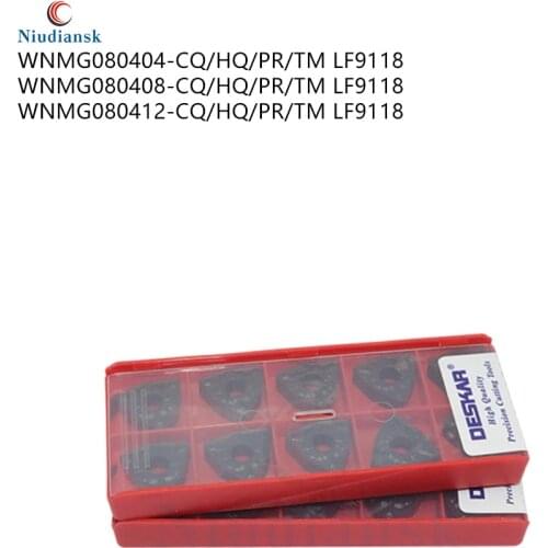 WNMG080404 WNMG080408 WNMG080412 -TM CQ CM HQ PR LF9118 Carbide turning inserts CNC lathe cutting tools,for high hardness steel