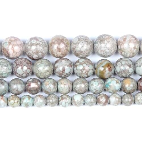 Natural Medical Stone Charm Round Loose Beads For Jewelry Making DIY Necklace Bracelets Earrings Strand 6-12 MM