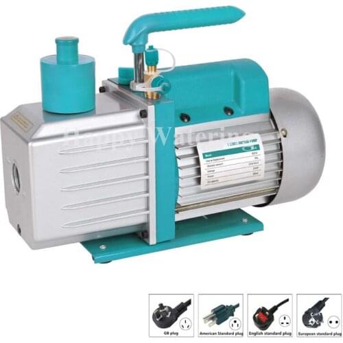Single Stage 6CFM/7CFM Vacuum Pump 220V/110V 1/2HP Rotary Vane Deep HVAC Tool AC R410a R134 for Central Air-Conditioner