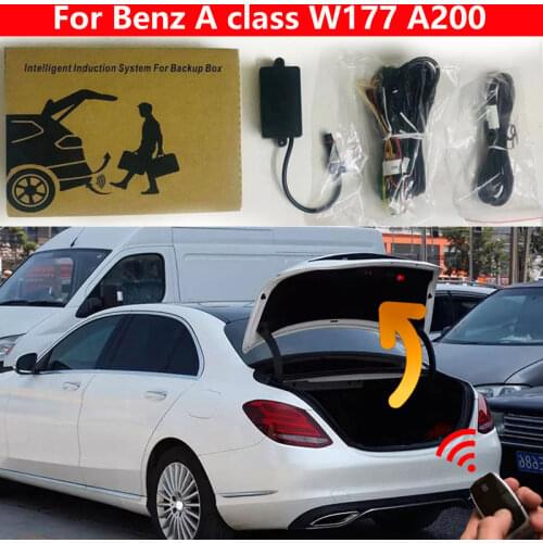 Car Trunk Opening For Benz A class W177 A200 Tail box Foot kick Sensor Intelligent Tail Gate Lift Power Electric Tailgate