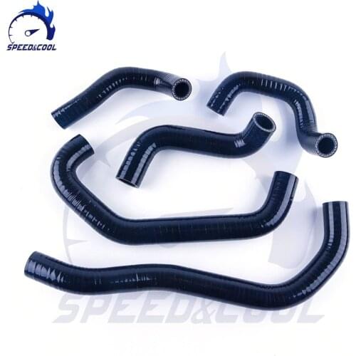 Motorcycle Silicone Radiator Coolant Hose Kit For SUZUKI GSF 400 BANDIT 1989-1998 High Performance Pressure Temperature
