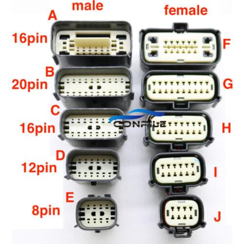1pc for Ford Mondeo KUGA Buick Chevrolet Headlight Daytime Running Light Radar Plug Car Connector Male Female cable