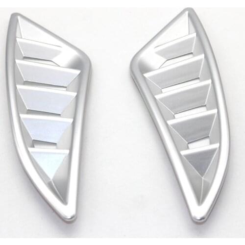 2pcs Car ABS Matte Dashboard AC Air Vent cover Trim For Mazdas 6 M6 Atenza 2017 2018