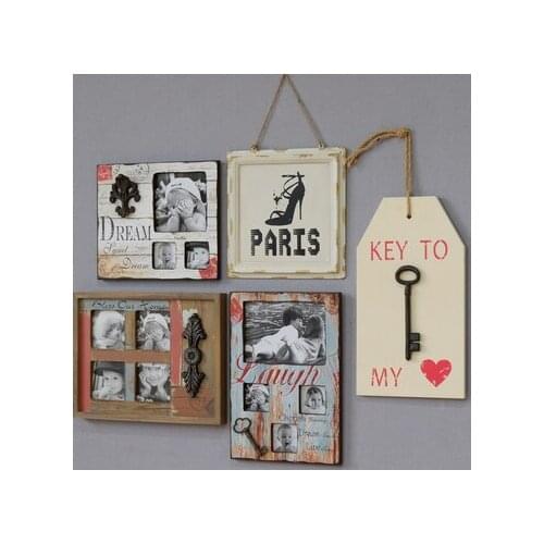 American retro nostalgic 6 inch 7 inch photo frame picture frame decoration frame personalized home decoration table