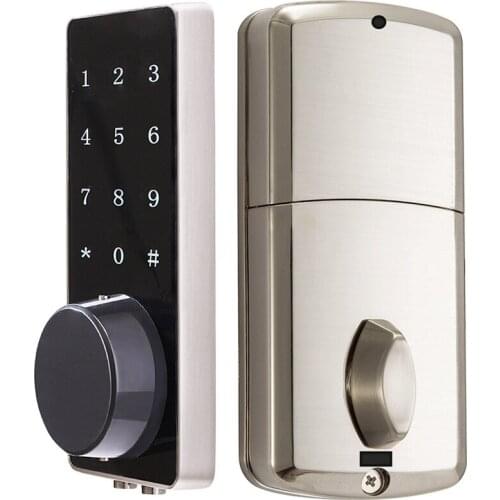 Bluetooth Deadbolt Lock Digital Electronic Keyless Entry APP Wifi Remote Control Keyboard Smart Press Sn Door Lock