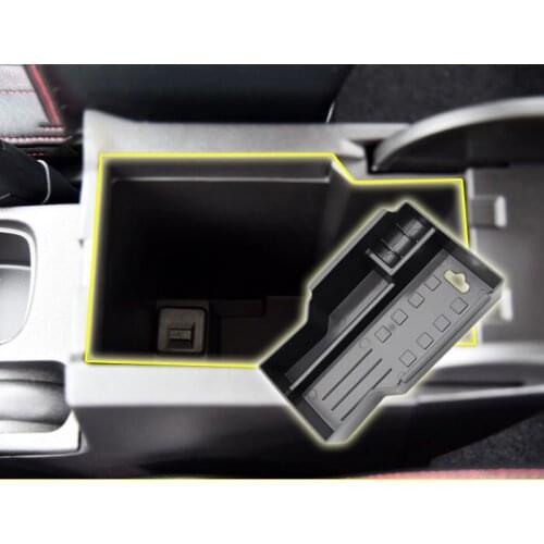 Car Central Armrest Storage Box Console Arm Rest Tray Holder Case Palle decoration car Accessories for Suzuki s-cross