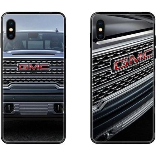 Black Soft Painted Cover Phone Case For Xiaomi Mi Note A1 A2 A3 5 5s 6 8 9 10 SE Lite Pro Ultra Design Luxury Car Gmc Truck