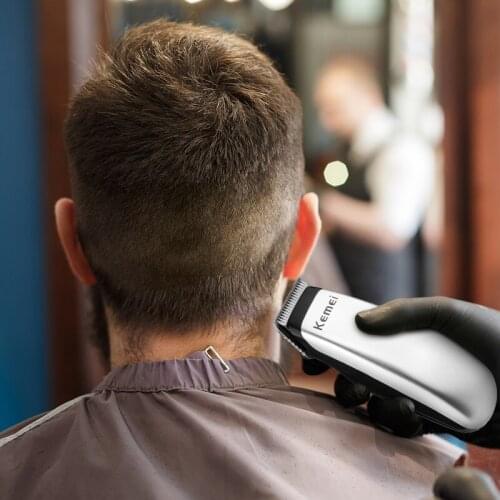 Electric Hair Clipper with Limit Comb Beard Razor Barber for Men Style Tools Portable Mini Hair Trimmer Hair Cutting Machine 35D