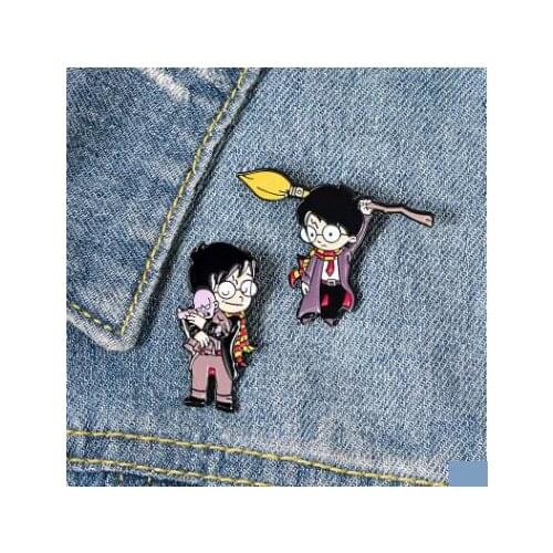 Cartoon cute enamel Harried student beautifully painted mermaid Birthday Gifts