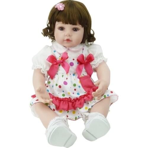22inch reborn toys lifelike 55cm real touch reborn lovely premmie baby doll realistic reborn baby playing house hot toys kids