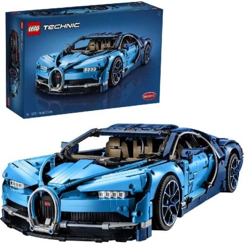 LEGO Technic Bugatti Chiron Race Car Building Set Collection Sports Car Model 42083 (3599 Pieces)