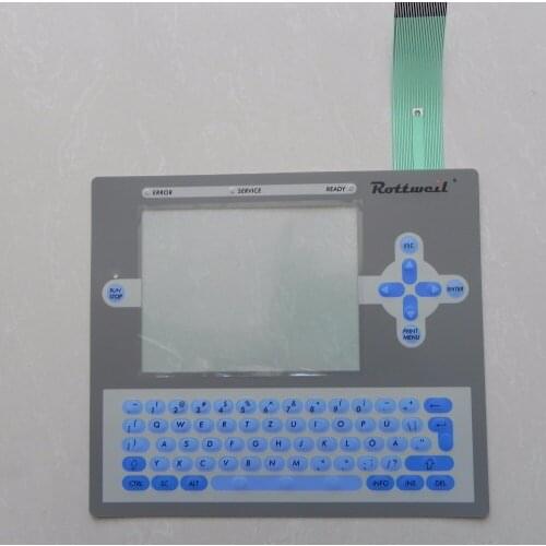 Keyboard membrane for rottweil metronic inkjet printer parts INKJET KEYPAD