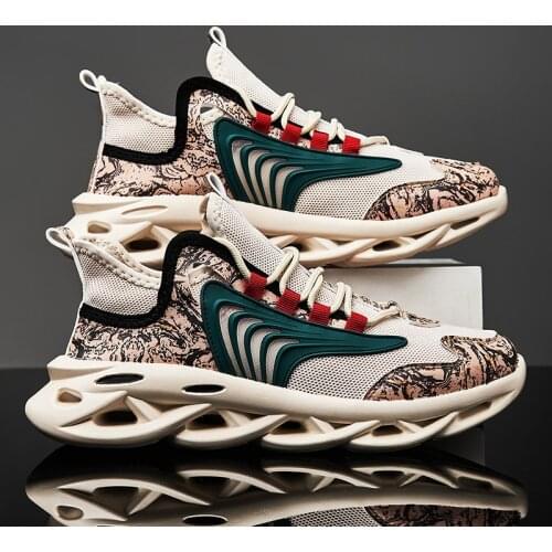 New Autumn Cushioning Men Sneakers Breathable Running Shoes Teens Trendy Street Footwear High Quality Outdoor Jogging Zapatillas