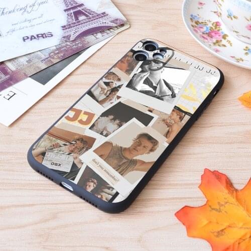 For iPhone Jj Rudy Pankow Aesthetic Outer Banks Collage Print Soft Matt Apple iPhone Case