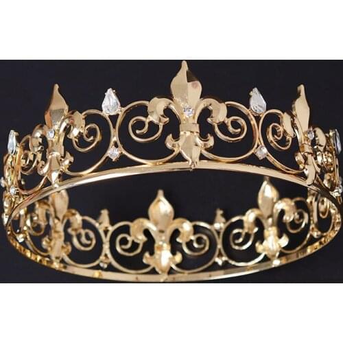 New Bridal Crown Bridal Tiara Pendant Wedding Accessories Rhinestone Headwear