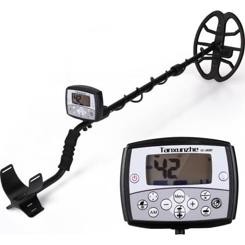 TC-800 Underground Metal Detector LCD Display Treasure Finder Portable To Install High Precisions Multipurpose Metal Detector