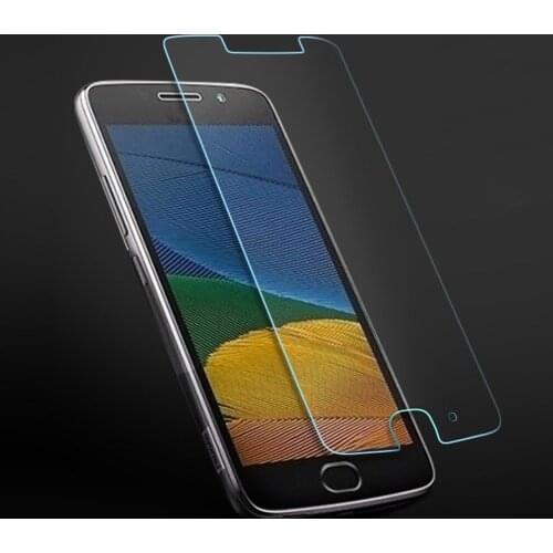 Premium Transparent Tempered Glass Screen Protector Film For Motorola G5 G5Plus Bubble Free HD Glass Protective Film