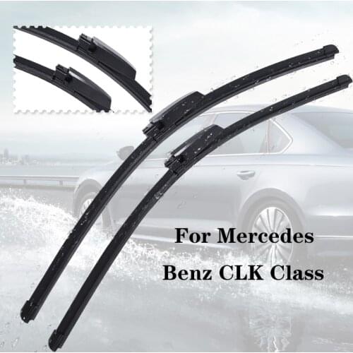 Wiper blades For MercedesBenz CLK Class from 2002 2003 2004 2005 2006 2007 2008 2009 Clean car windshield