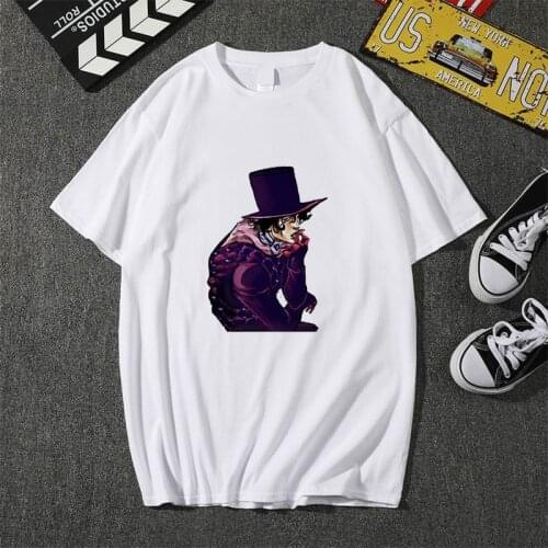 Showtly Men/Women T shirt Jojo Bizarre Graphic Print Adventure Cool Japanese Anime Style Soft Oversize Cool Tee Top