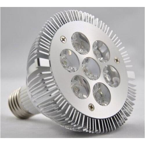 7X3W E27 LED Light Par30 LED Lamp Bulbs E27 Par 30 SpotLight Cool White|Warm White 100V-240V By Express