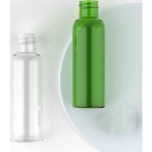 910pcs/lot Cosmetic Container Plastic Bottle Small Portable Package 60ml Bottles