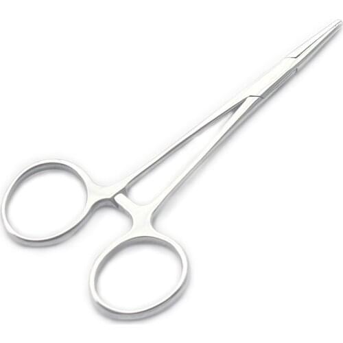 Armi store 6061022 Dog Products Tool / Pet Hemostat 12.5 cm (Straight) Stainless Steel Pliers Surgery Hemostat Pets Cleaning