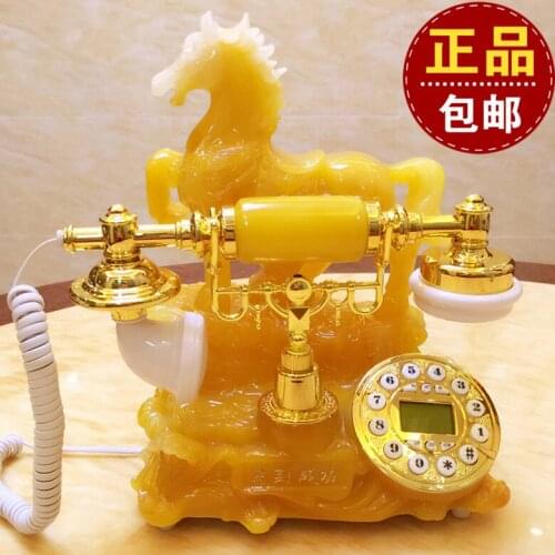 The wireless telephone card of European fashion retro antique telephone caller home office landline