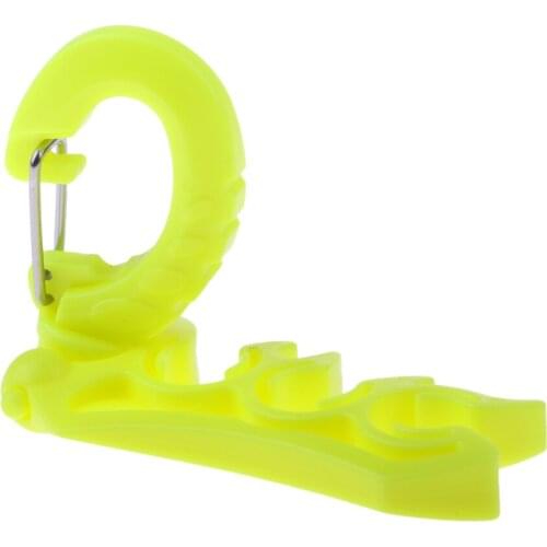 Scuba Diving Triple 3 Hose Regulator and Gauge Holder Clip Retainer Gear Equipment