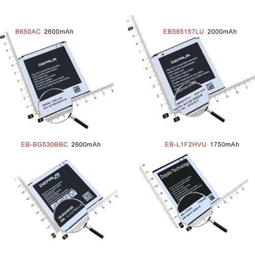 EB-BG530BBC B650AC EB585157LU EB-L1F2HVU Battery For Samsung G531 J3 J320 J5 i9152 P709 i869 i8530 i8550 i8552 i9250 i515 i577