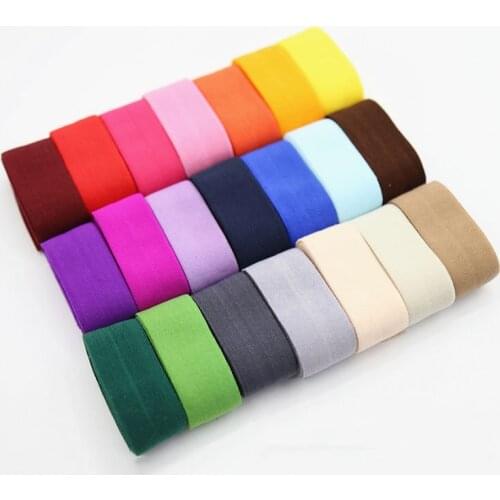 5Yards 2cm Elastic Band Nylon Webbing For Clothing Pants Underwear Accessories DIY Sewing Craft Materials Supplies